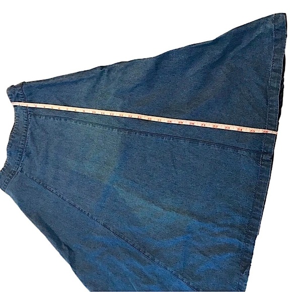 Mango Asymmetrical Jean Skirt Women’s size Small - Picture 7 of 11